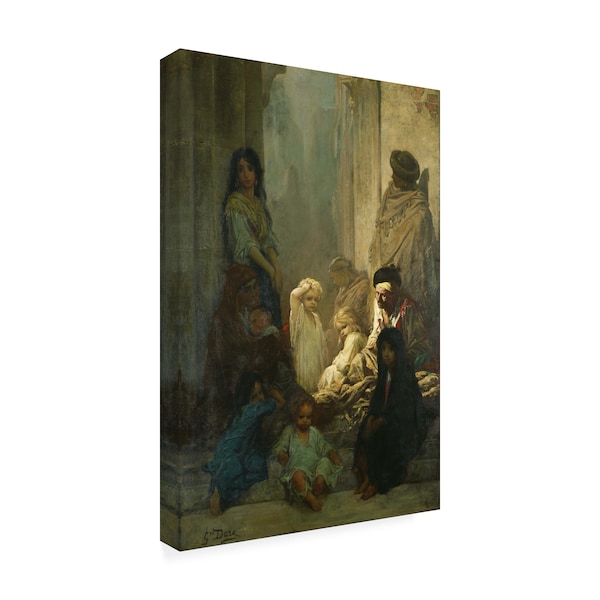 Gustave Dore 'Memories Of Spain' Canvas Art,30x47